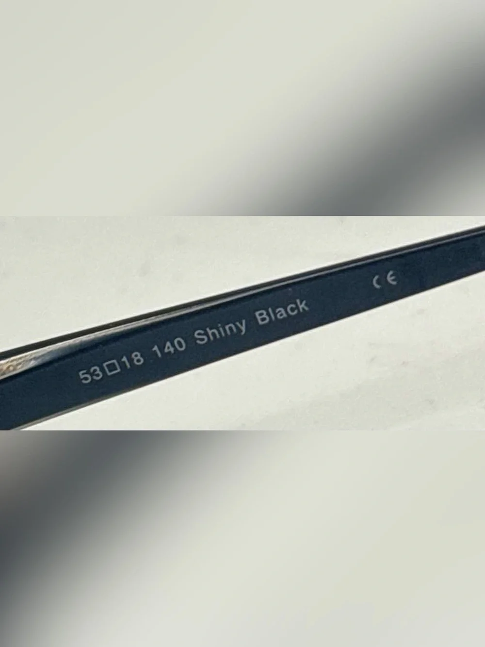 SR818 Black Oval Half-Rim Sunglasses Frames Only